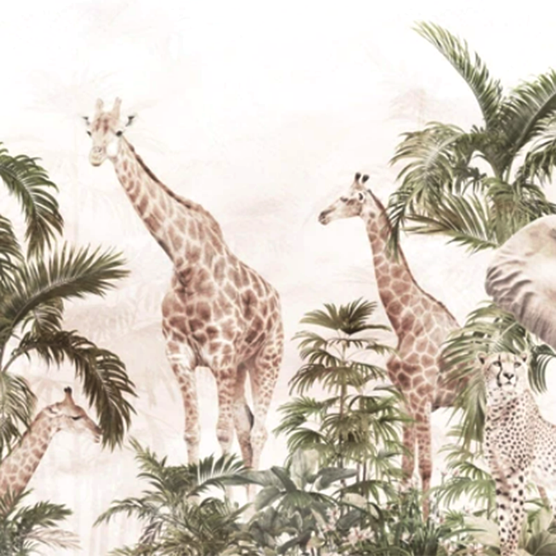 Animals Finished Wallcovering